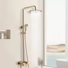 Mitigeur pour douche Noir Mat Élégant