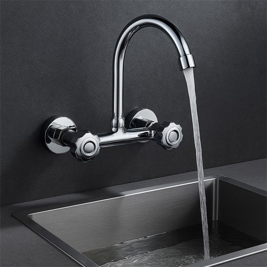robinet cuisine argent céramique ecoModern