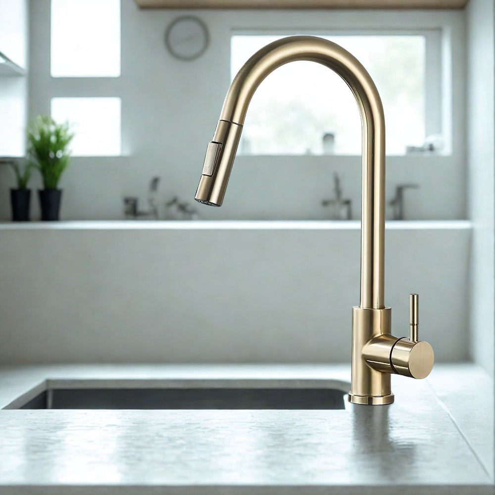 robinet douchette or design aquaRoi