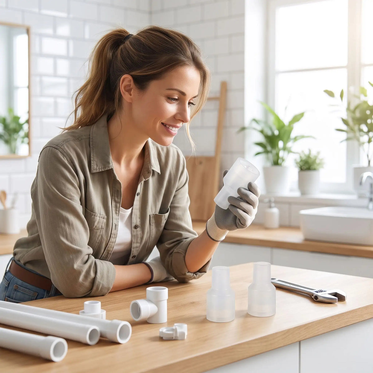 Clapet anti retour pvc 100 Protection totale étanchéité
