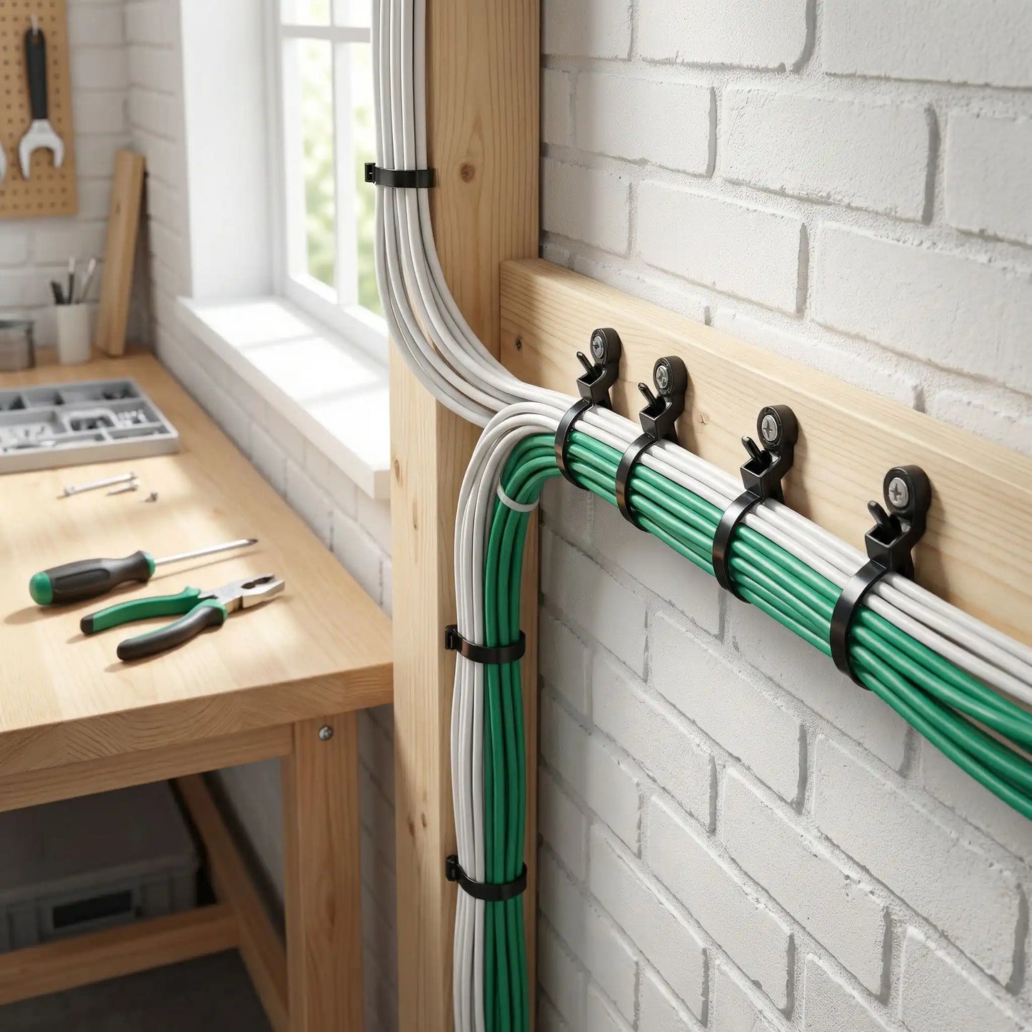 Colliers de serrage en fixer plastique  Pro Cable 