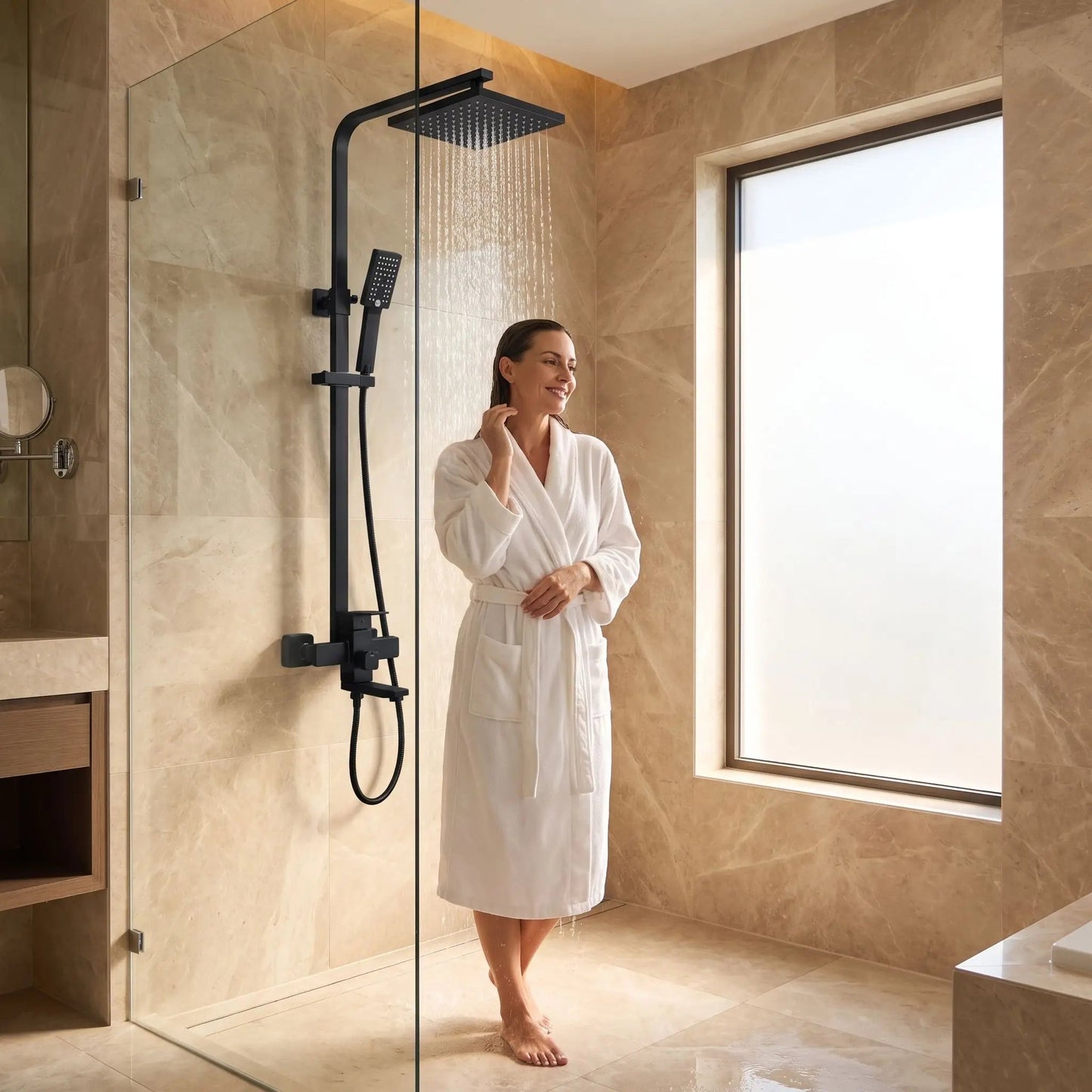 Douche mitigeur unique thermooptique ThermoGuar