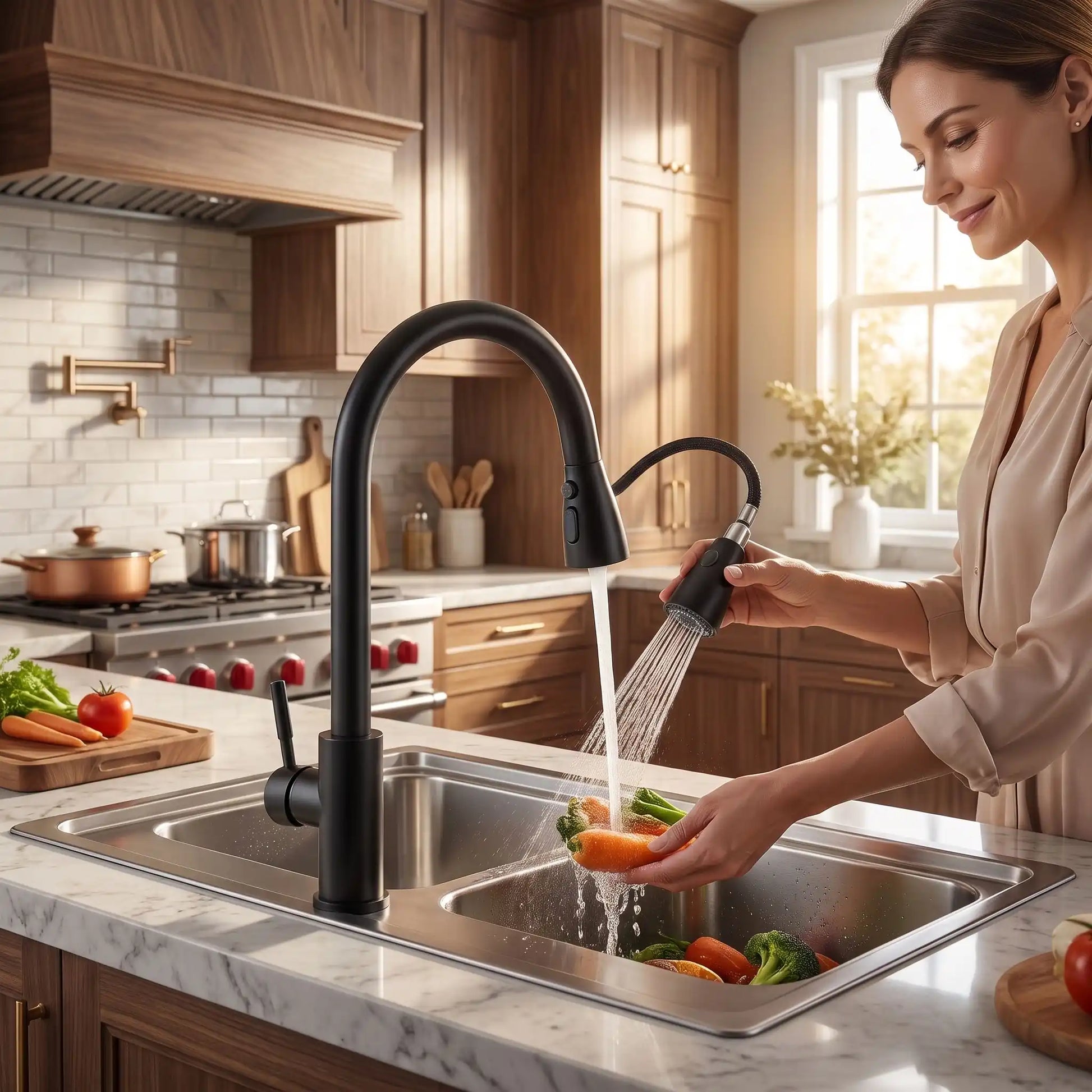 Douchette mitigeur cuisine  AquaTwist