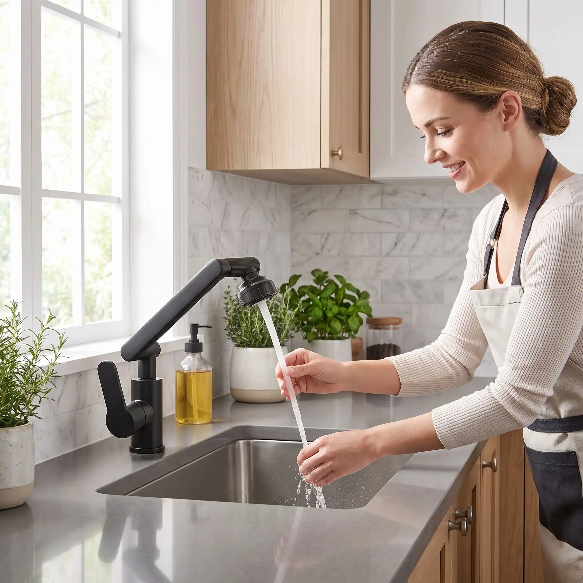 Douchette mitigeur cuisine  design  Douchetronik
