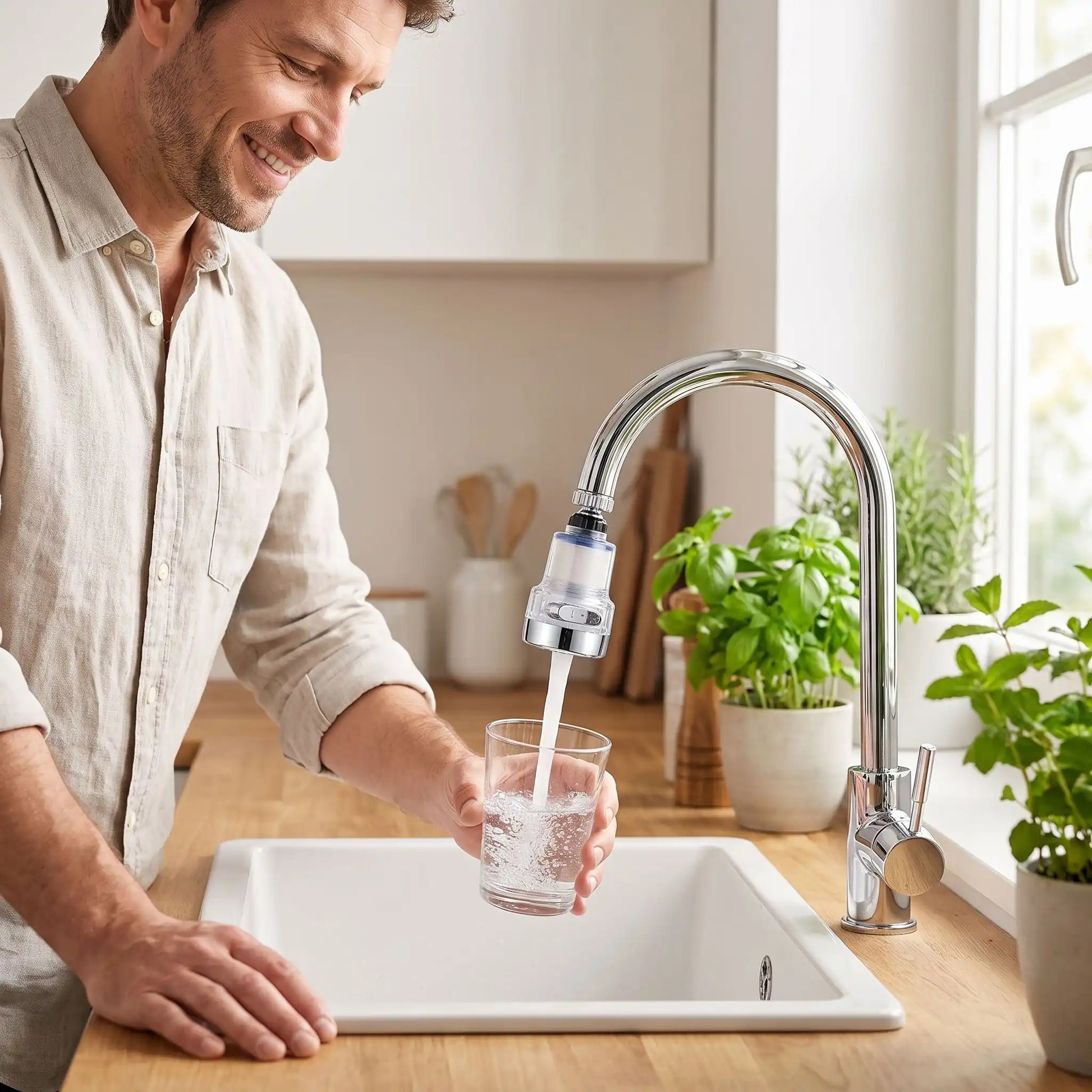Filtre Eau Robinet Eau PureFlow 