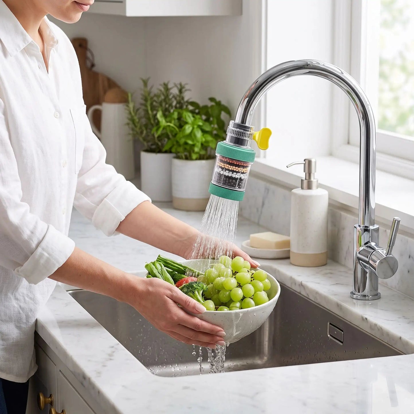Filtre eau robinet  durable Pur Aqua  