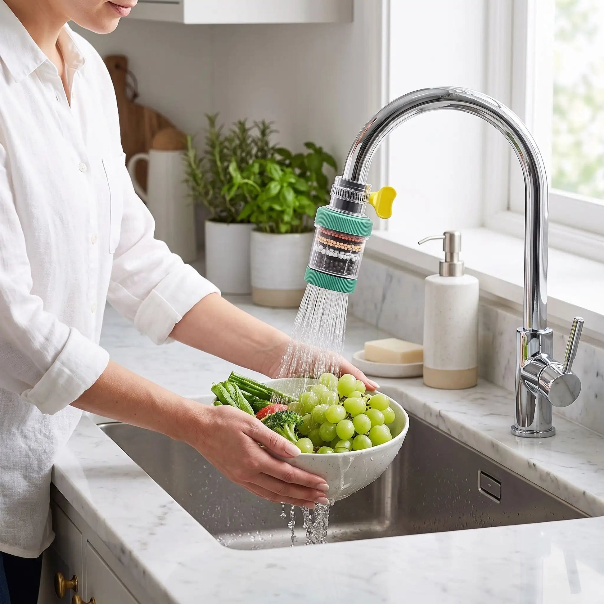 Filtre eau robinet  durable Pur Aqua  