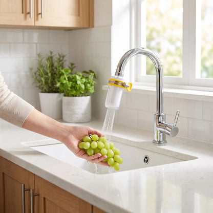 Filtre eau robinet  facile PurAqua  