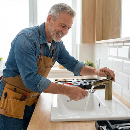 Lavabo Mitigeur que Élégance Laiton