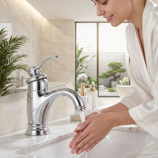 Mitigeur Lavabo | Antique Brass ™
