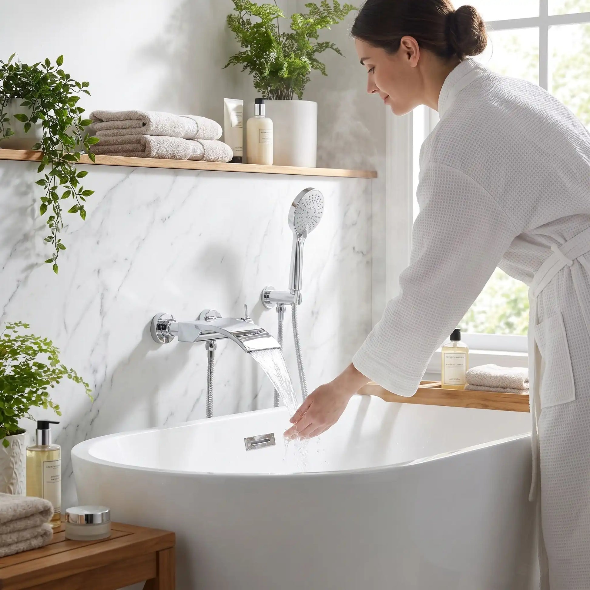 Mitigeur baignoire deau moderne