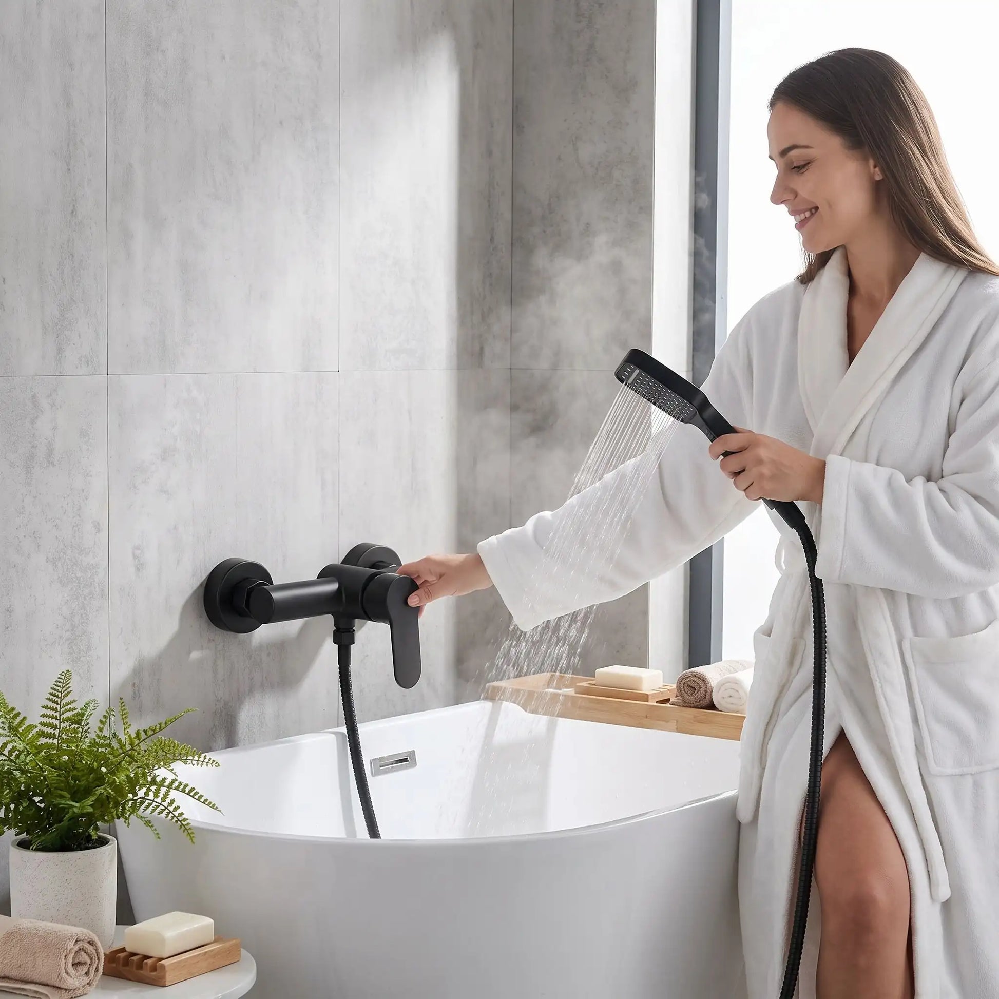 Mitigeur baignoire douche épuré Élégance Éco