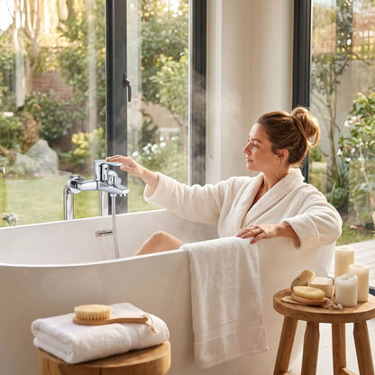 Mitigeur baignoire  réglage Conception Moderne