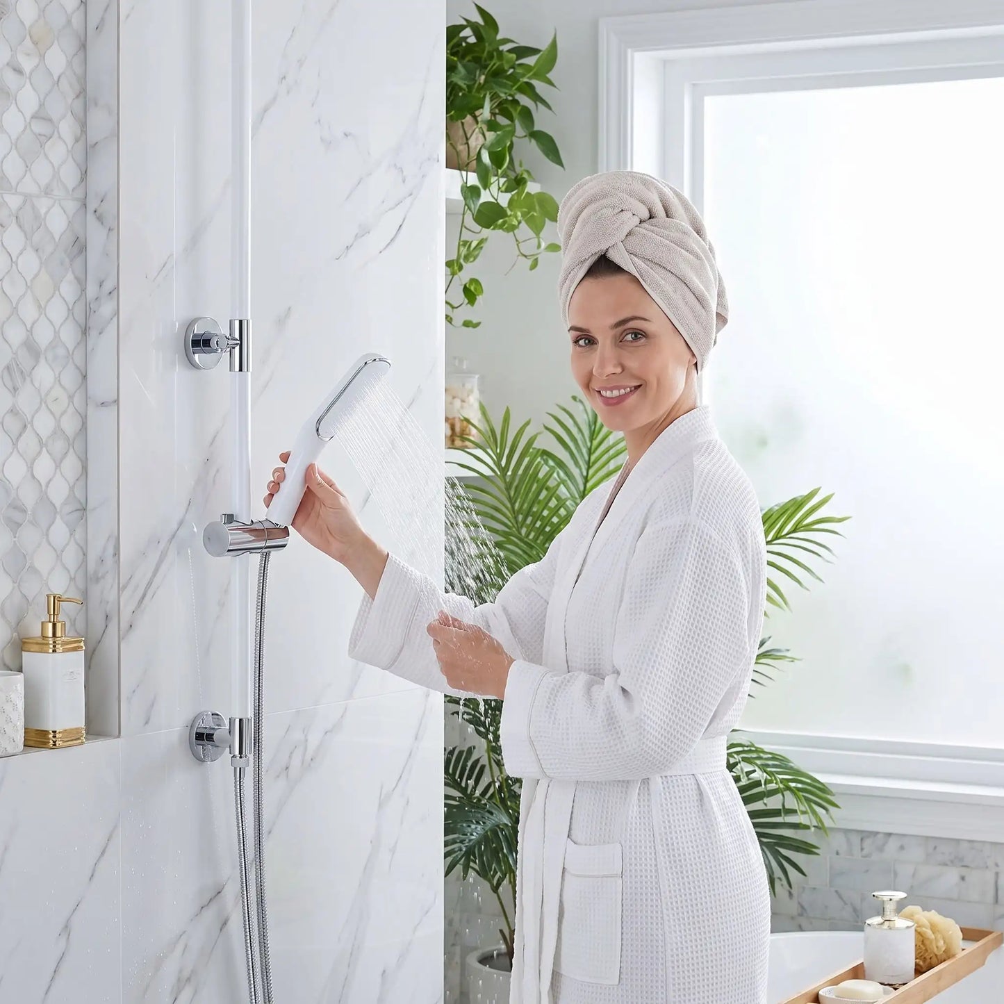 Mitigeur bain douche design cascade  Lux Spa