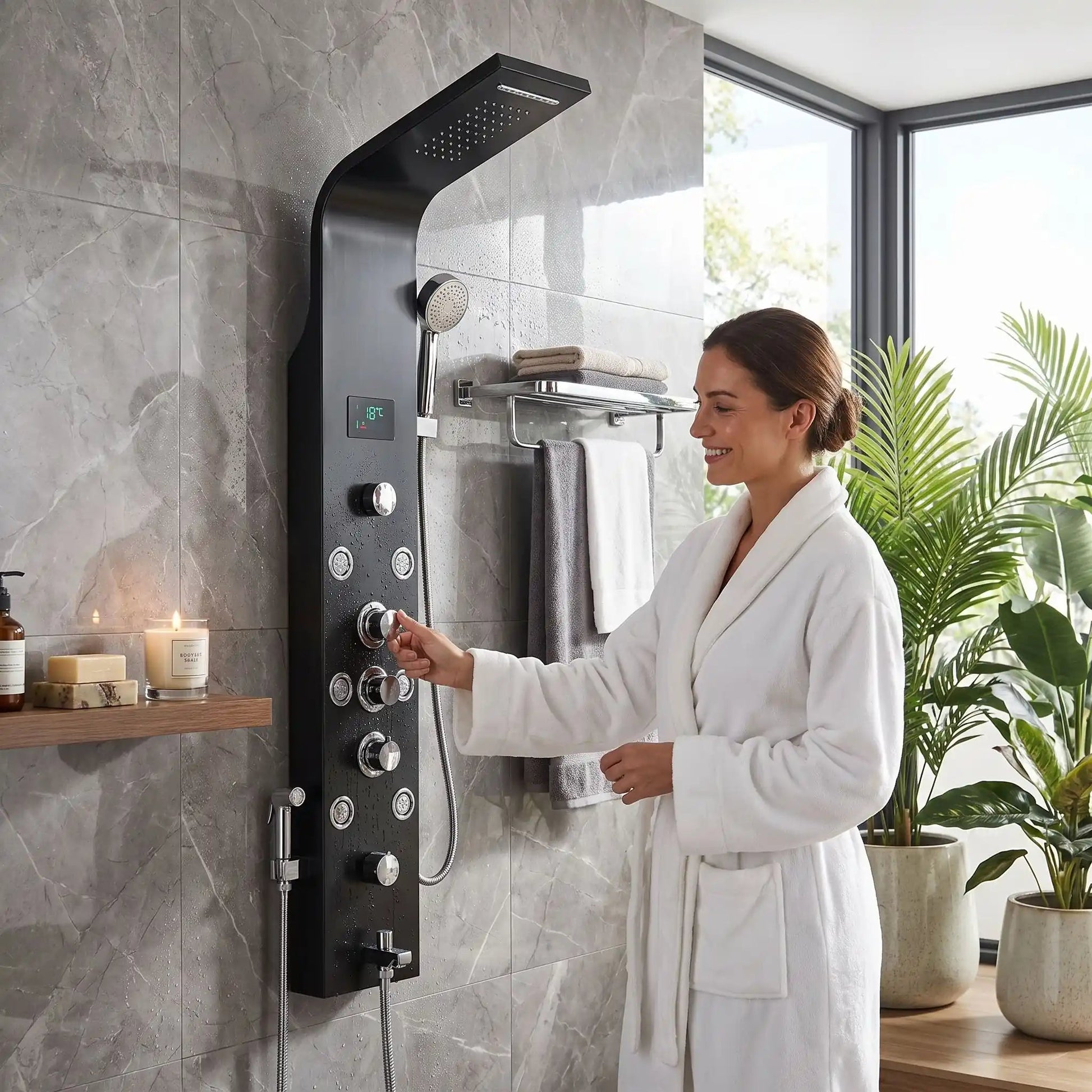 Mitigeur bain douche que triple poignee Nicke Brosse