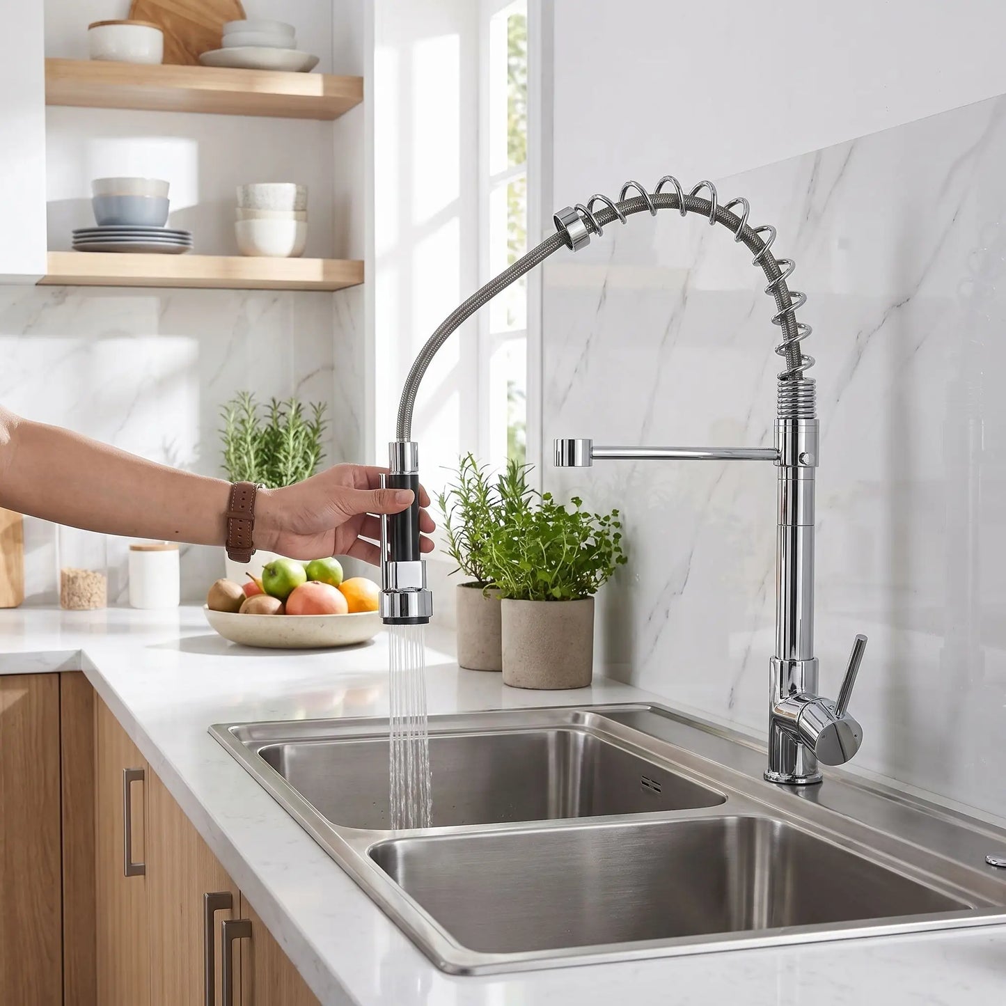 Mitigeur cuisine douchette evier SprayNoble