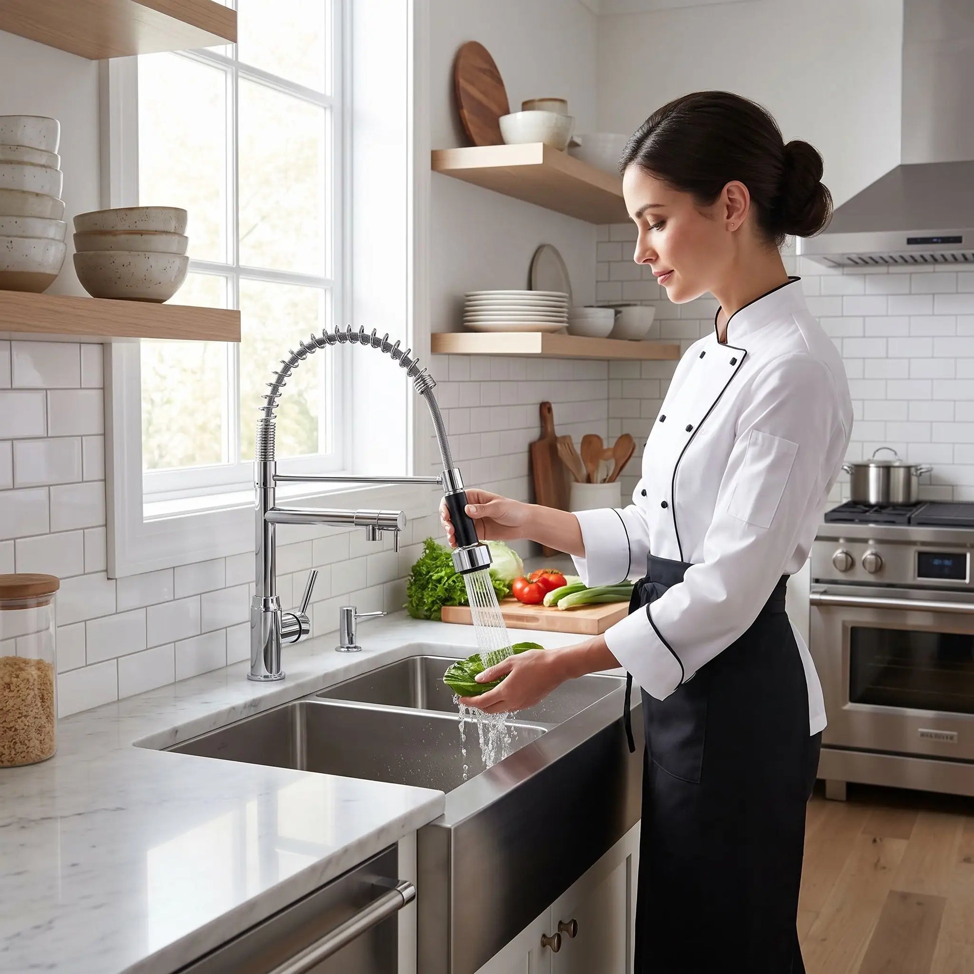 Mitigeur cuisine douchette facile SprayNoble