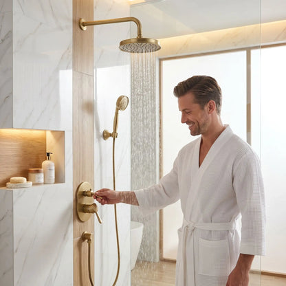 Mitigeur douche   chromée thermooptique Perfectemp