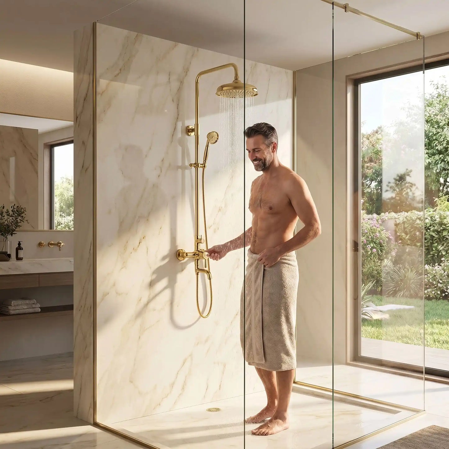 Mitigeur douche design thermooptique Perfectemp 