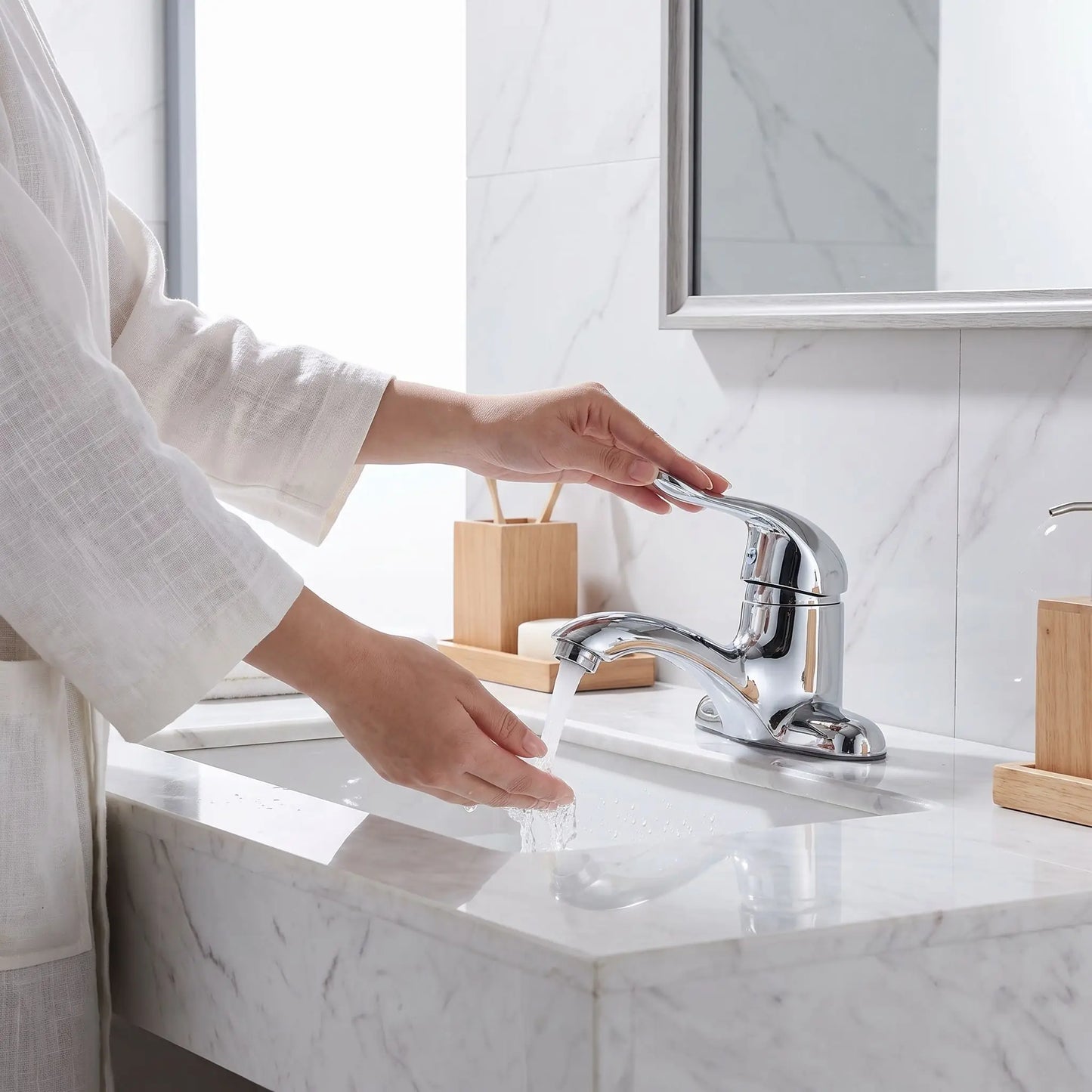 Mitigeur en cier EcoDesign