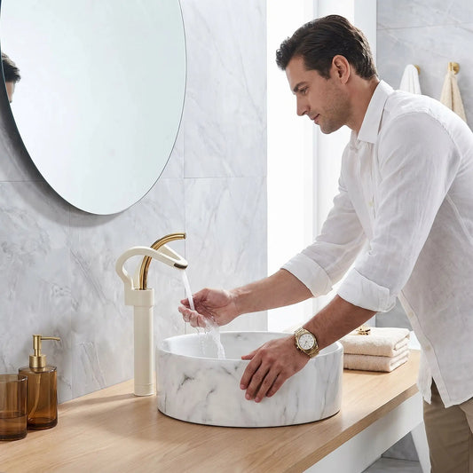 Mitigeur lavabo Laiton mon Élégance 