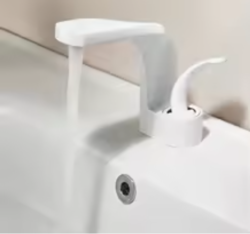 Mitigeur lavabo blanc Softisât  