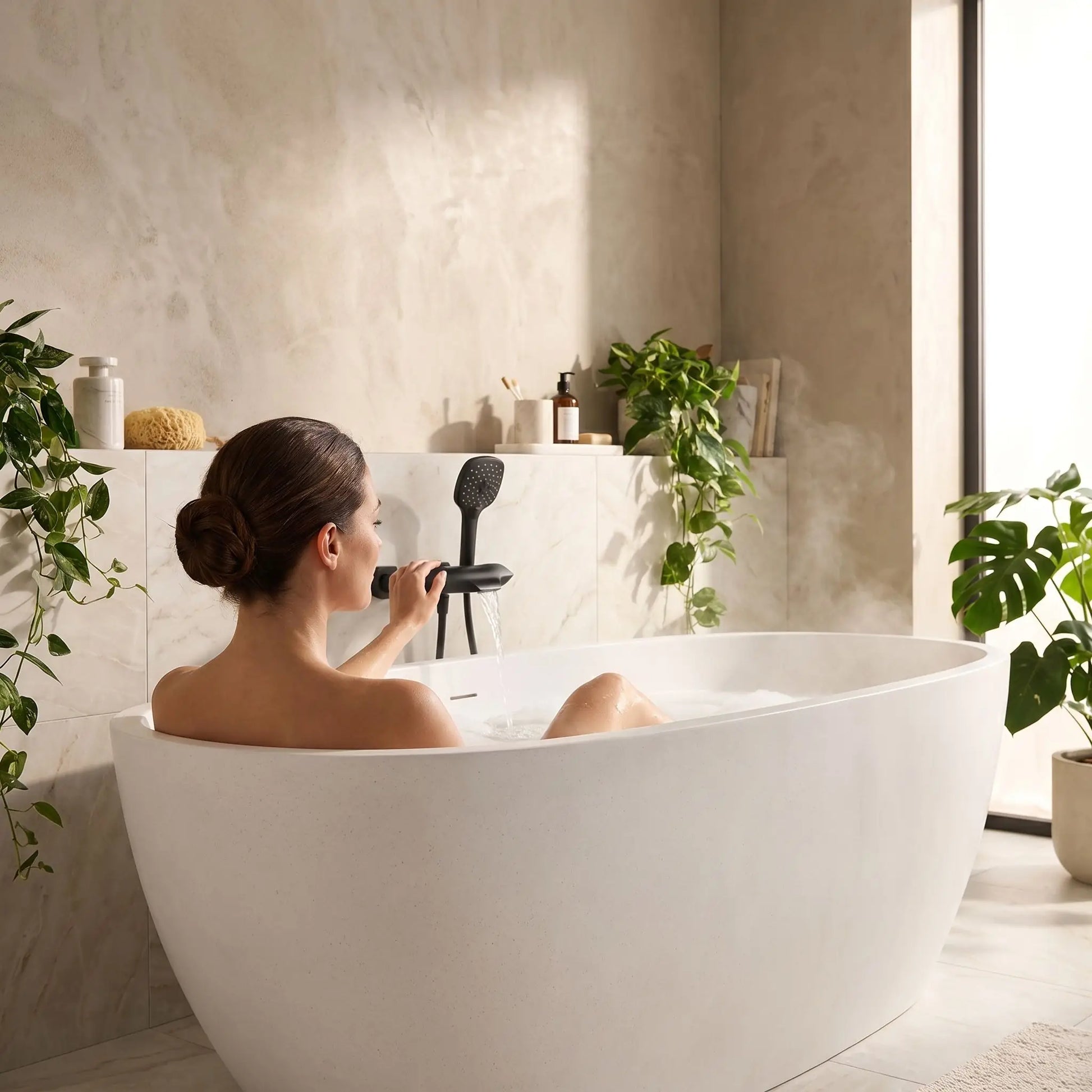 Mitigeur lavabo élégant pour design salle de bain  