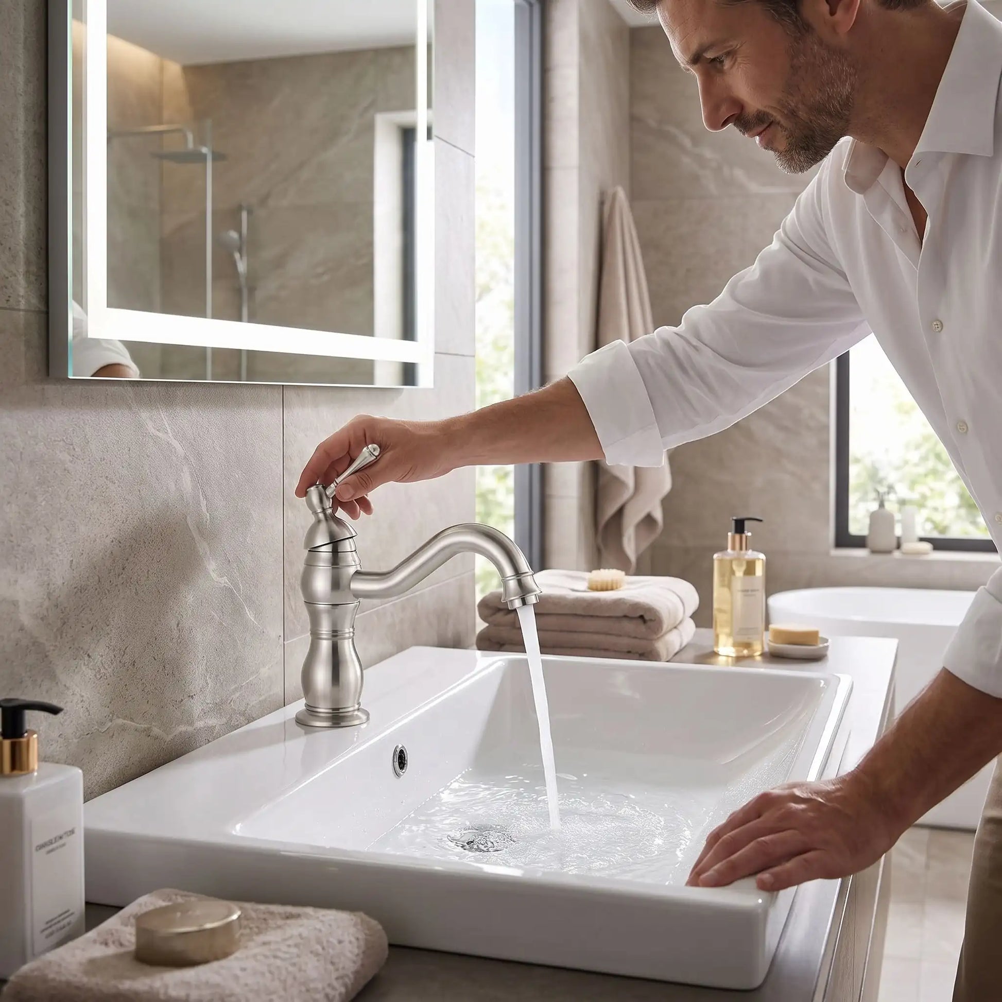 Mitigeur lavabo flexible Eco Design