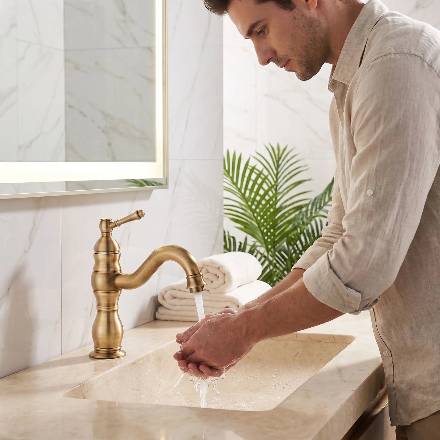 Mitigeur lavabo fonctionnel Eco Design  