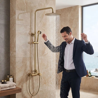 Mitigeur pour douche | Noir Mat Élégant ™