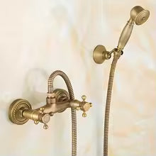 Mitigeur douche en laiton antique Thermocontrol