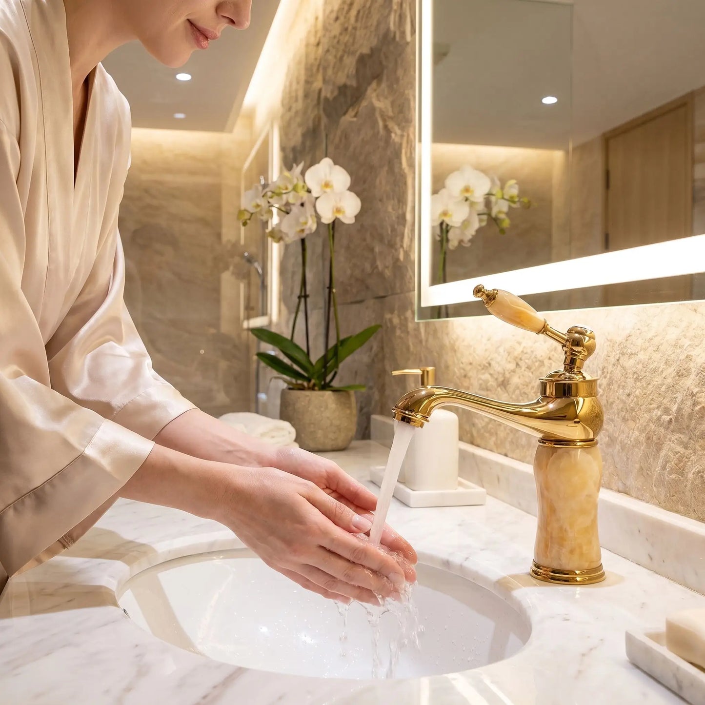 Mitigeur lavabo mots MEKKHALA 
