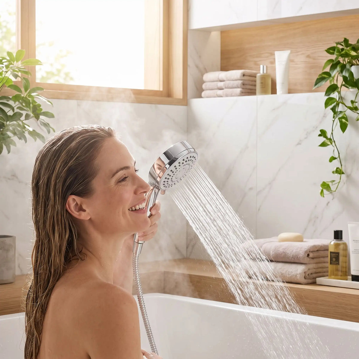 Pommeau-de-douche-Haute Pression-avec