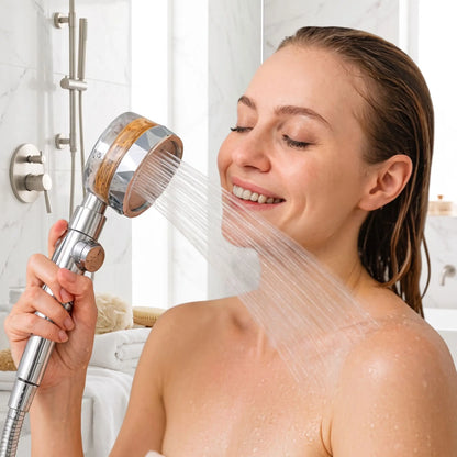 Pommeau de douche avec EcoPress
