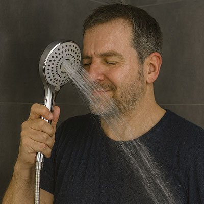 Pommeau de douche avec Pression Économique 