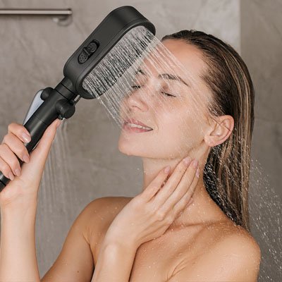Pommeau de douche avec PurAqua