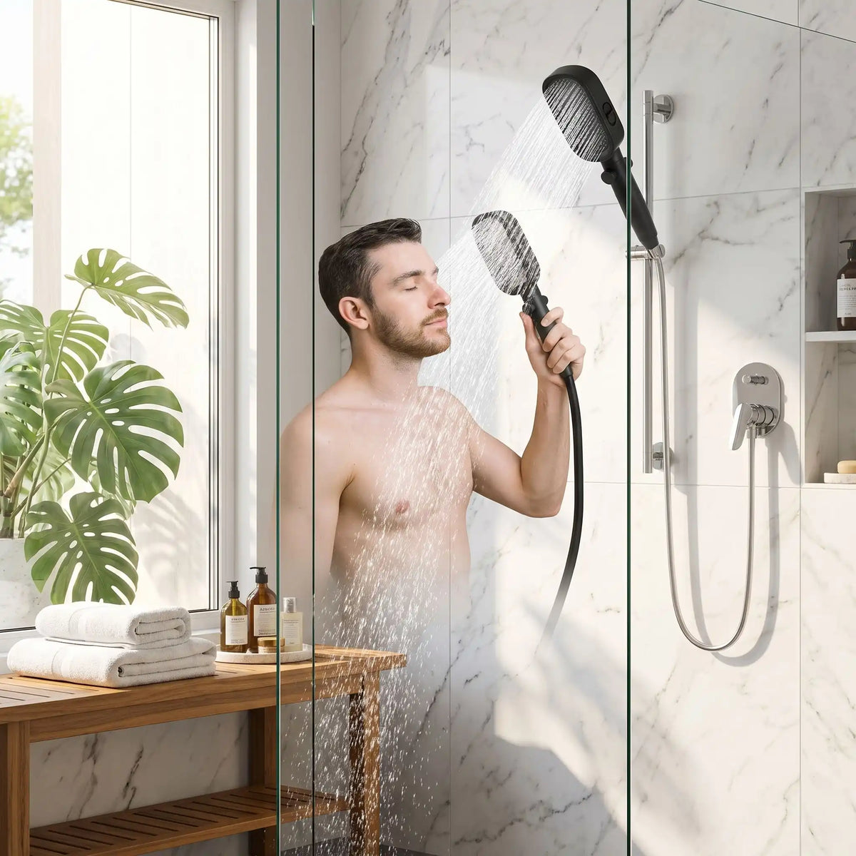 Pommeau de douche moderne PurAqua  