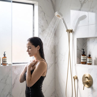 Pommeaude douche que fixe ThermoRex