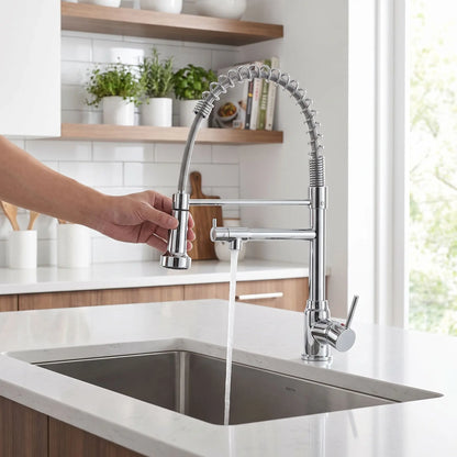 Robinet cuisine douchette extractible FlexiCrown