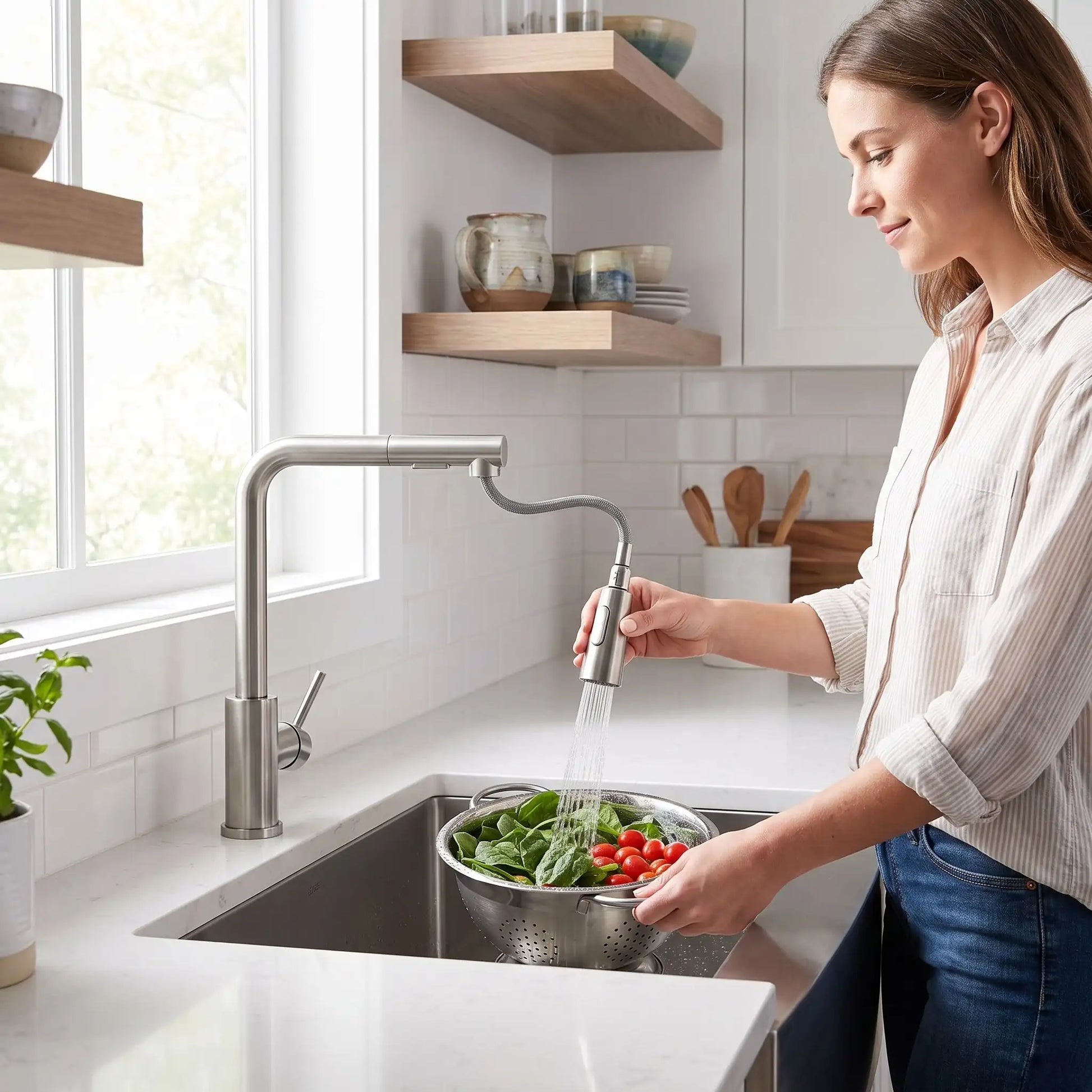 Robinet cuisine douchette que JetDuchesse