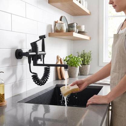 Robinet de cuisine avec douchette durable ÉlégaFlow