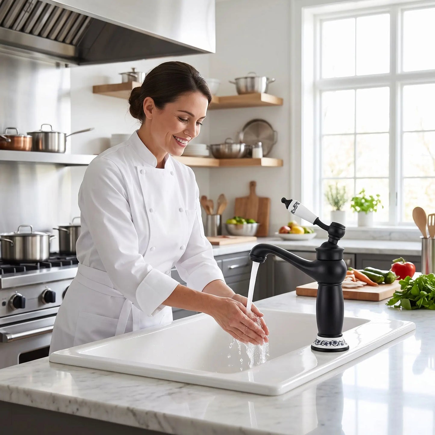 Robinet-de-cuisine-durable-Design-Extractible  