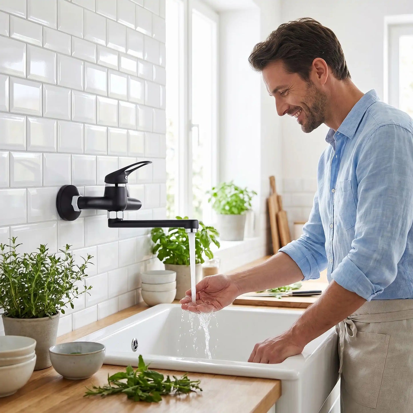 Robinet de cuisine elegant Aquézia