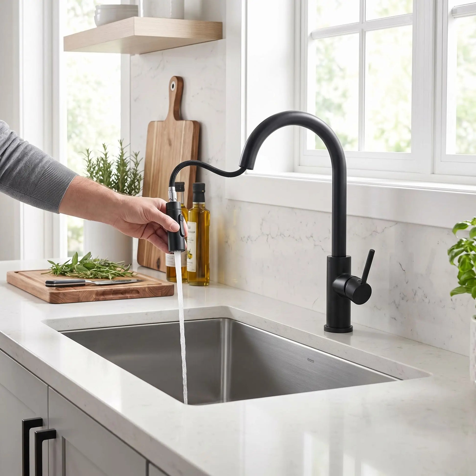 Robinet douchette cuisine flexRobiRex