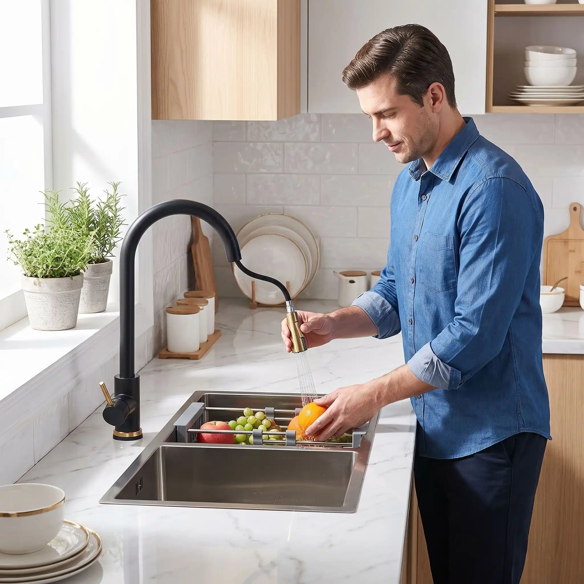 Robinet douchette cuisine gamme RobiRex