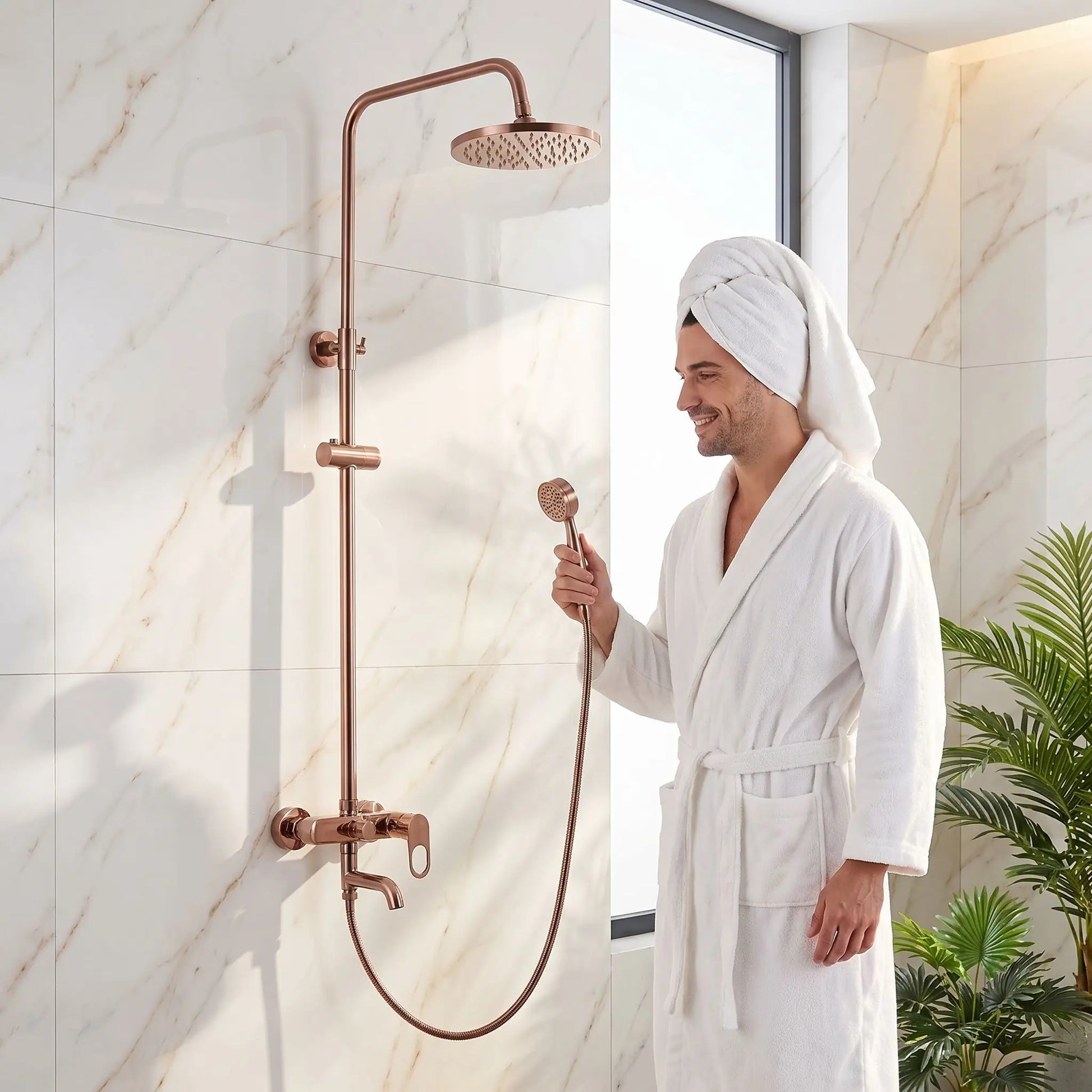 douche mitigeur élégant MEKKHALA