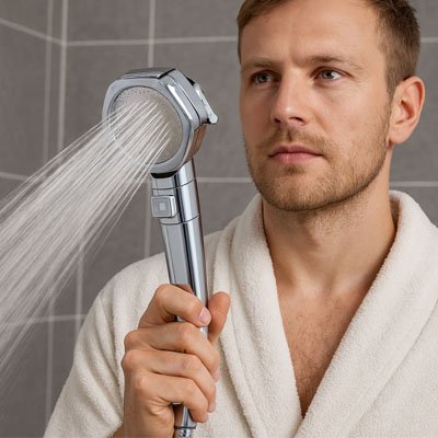 filtrant Pommeau de douche pour FlowKing