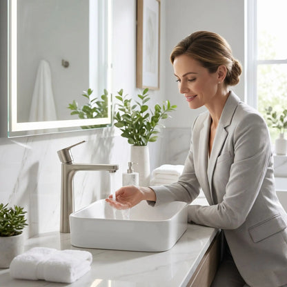 lavabo mitigeur | Noir Élégance  ™