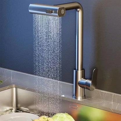 mitigeur cuisine douchette gris jetinox