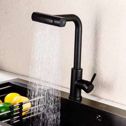 mitigeur cuisine douchette  noir 	jetinox